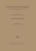 Cover: Niels Henrik Abel (1802-1829) - Springer