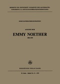 Cover: Emmy Noether - Birkh&auml;user