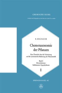 Abbildung von: Chemotaxonomie der Pflanzen - Birkhäuser