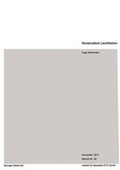 Cover: Konstruktiver Leichtbeton - Birkh&auml;user Verlag GmbH
