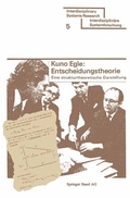 Cover: Entscheidungstheorie - Birkh&auml;user