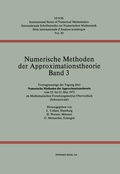 Cover: Numerische Methoden der Approximationstheorie/Numerical Methods of Approximation Theory - Birkh&auml;user