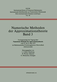 Enlarge image Cover: Numerische Methoden der Approximationstheorie/Numerical Methods of Approximation Theory - Birkhäuser
