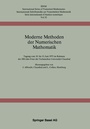 Cover: Moderne Methoden der Numerischen Mathematik - Birkhäuser