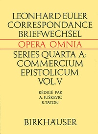 Abbildung von: Correspondance de Leonhard Euler avec A. C. Clairaut, J. d'Alembert et J. L. Lagrange - Birkhäuser