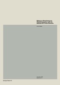 Cover: Beitrag zur Berechnung von Fl&auml;chentragwerken nach der Methode der Finiten Elemente - Birkh&auml;user