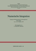 Cover: Numerische Integration - Birkh&auml;user