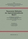 Cover: Numerische Methoden der Approximationstheorie - Birkhäuser