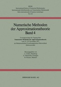 Cover: Numerische Methoden der Approximationstheorie - Birkh&auml;user