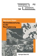 Cover: Nutzenbewertung in der Raumplanung - Birkh&auml;user