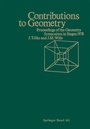 Cover: Contributions to Geometry - Birkh&auml;user