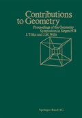 Cover: Contributions to Geometry - Birkh&auml;user