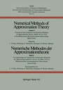 Cover: Numerische Methoden der Approximationstheorie / Numerical Methods of Approximation Theory - Birkhäuser