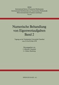 Cover: Numerische Behandlung von Eigenwertaufgaben Band 2 - Birkh&auml;user