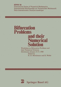 Enlarge image Cover: Bifurcation Problems and their Numerical Solution - Birkhäuser