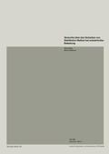 Cover: Versuche &uuml;ber das Verhalten von Stahlbeton-Balken bei wiederholter Belastung - Birkh&auml;user