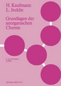 Bild: Grundlagen Der Anorganischen Chemie - Springer