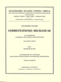 Cover: Mechanica sive motus scientia analytice exposita 1st part - Birkh&auml;user