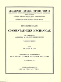 Abbildung von: Mechanica corporum solidorum 1st part - Birkhäuser