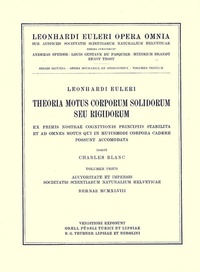Abbildung von: Theoria motuum lunae nova methodo pertractata - Birkhäuser