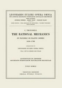 Abbildung von: The Rational Mechanics of Flexible or Elastic Bodies 1638 - 1788 - Birkhauser