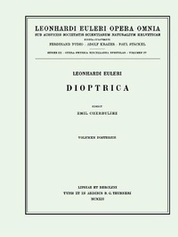 Abbildung von: Dioptrica 2nd part - Birkhäuser