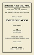 Cover: Commentationes opticae 2nd part - Birkh&auml;user