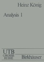 Cover: Analysis I - Birkh&auml;user