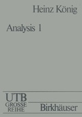 Cover: Analysis I - Birkh&auml;user