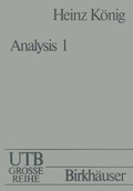 Cover: Analysis I - Birkh&auml;user