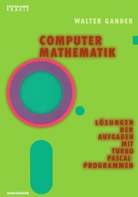 Enlarge image Cover: Computermathematik - Birkhäuser