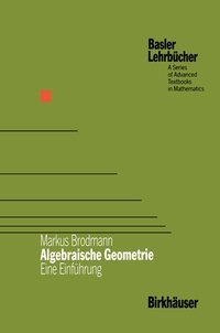 Abbildung von: Algebraische Geometrie - Birkhäuser