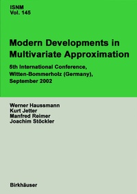 Abbildung von: Modern Developments in Multivariate Approximation - Birkhäuser