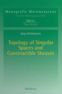 Abbildung von: Topology of Singular Spaces and Constructible Sheaves - Birkhäuser