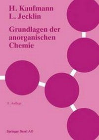Bild: Grundlagen der anorganischen Chemie - Birkhäuser Verlag GmbH