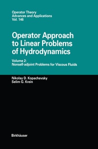 Abbildung von: Operator Approach to Linear Problems of Hydrodynamics - Birkhäuser