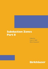 Enlarge image Cover: Subduction Zones Part II - Birkhäuser