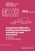 Cover: Artgem&auml;sse Nutztierhaltung und &ouml;kologisch orientierte Landwirtschaft - Birkh&auml;user