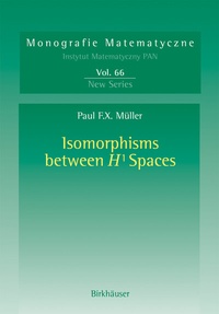 Abbildung von: Isomorphisms Between H¹ Spaces - Birkhäuser