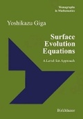 Bild: Surface Evolution Equations - Birkhauser