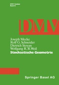 Cover: Stochastische Geometrie - Birkh&auml;user