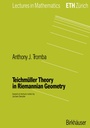 Cover: Teichm&uuml;ller Theory in Riemannian Geometry - Birkh&auml;user