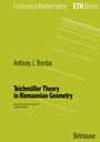 Cover: Teichmüller Theory in Riemannian Geometry - Birkhäuser