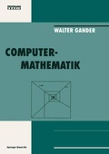Cover: Computermathematik - Birkh&auml;user