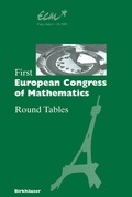 Cover: First European Congress of Mathematics - Birkh&auml;user