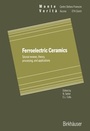 Cover: Ferroelectric Ceramics - Birkhäuser