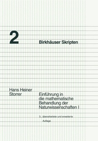Abbildung von: Einführung in die mathematische Behandlung der Naturwissenschaften I - Birkhäuser