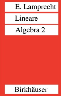 Abbildung von: Lineare Algebra 2 - Birkhäuser