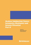 Cover: Shallow Subduction Zones: Seismicity, Mechanics and Seismic Potential - Birkh&auml;user