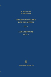 Abbildung von: Chemotaxonomie der Pflanzen - Birkhäuser